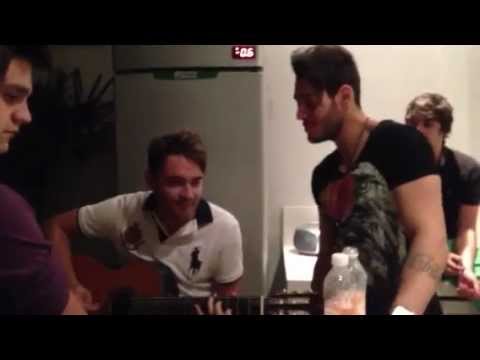 Lucas Lucco com Luan Santana, Fernando e Sorocaba