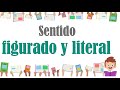 Sentido figurado y sentido literal | Educación Primaria
