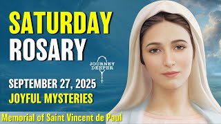 Saturday Rosary 💙 Joyful Mysteries of Rosary 💙 September 27, 2025 VIRTUAL ROSARY