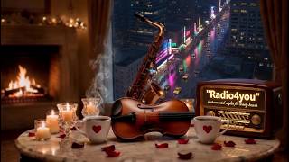 Midnight Cafe Memories | Emotional Saxophone for Rainy Nights
