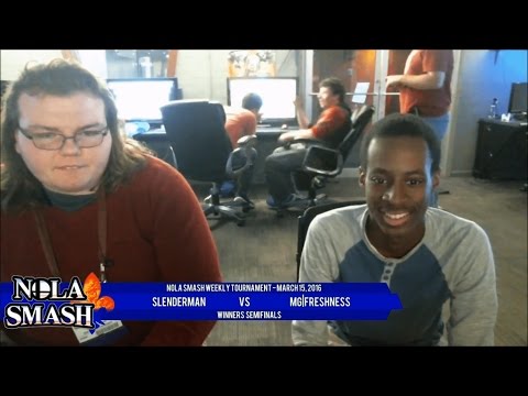 NOLA Smash Weekly 3/15: Winners Semifinals - Slenderman vs MG|Freshness