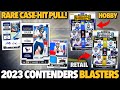CONTENDERS IS HERE EARLY (BIG CASE HIT)! 😮🔥 2023 Panini Contenders Football Retail Hobby Blaster Box