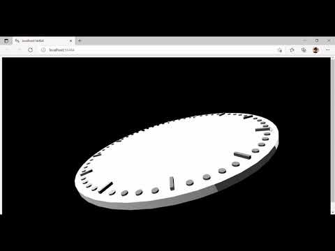 Vpython Basic Clock Face