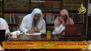 مناقشة الأبحاث والأحاديث بمكتبة مسجد أهل السنة بمنية سمنود 26 04 2017 5