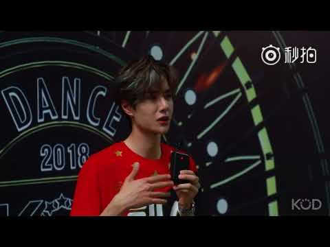 180822 UNIQ Yibo - interview @ KOD Street Dance World Cap