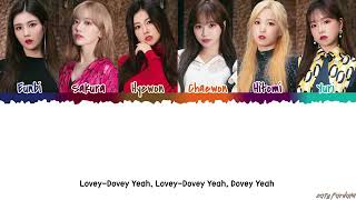 IZ*ONE (아이즈원) - &#39;LOVE BUBBLE&#39; Lyrics [Color Coded_Han_Rom_Eng]