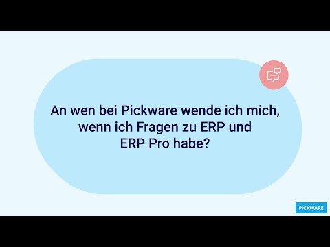 An wen bei Pickware wende ich mich, wenn ich Fragen zu ERP und ERP Pro habe?