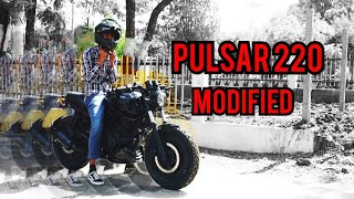 Download lagu Bajaj Pulsar 220 Cafe Racer Build - Unleashing the Beast with Style mp3