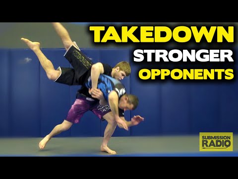 Clinch Takedowns AGAINST STRONGER opponents - by UFC Lightweight Jake Matthews