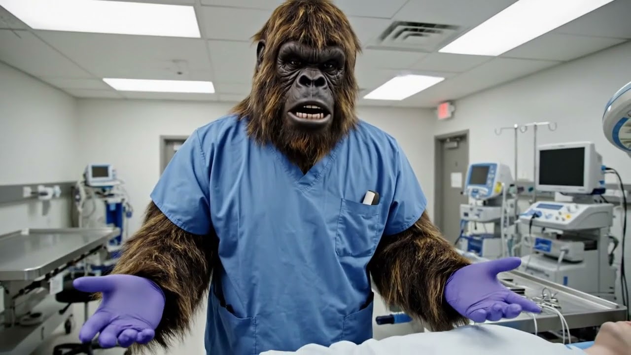 Bigfoot Scrubs In
