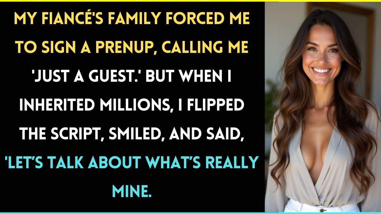 Forced Into a Prenup, I Inherited Millions and Turned the Tables on My Fiancé's Family