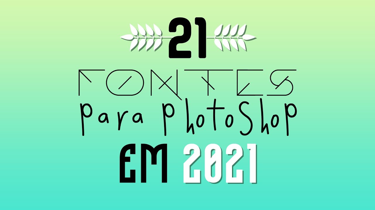 Como criar um Calendário no Photoshop para 2021