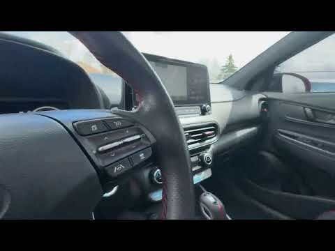 2022 Hyundai Kona 1.6T N Line AWD w/Ultimate Package in Red for sale at Finch Hyundai in London, ON