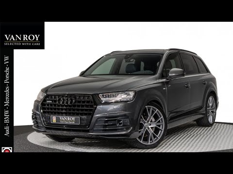 Audi Q7 3.0 TDI V6 272pk Quattro 3x S-Line 7persoons Panoramadak Luchtvering BlackOptic VirtualCockp