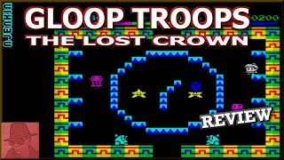 Gloop Troops The Lost Crown : Homebrew from 2011 - on the ZX Spectrum 48K !! with Commentary