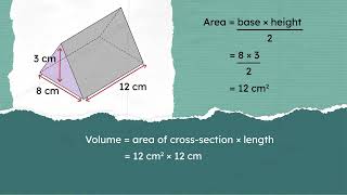Finding the volume of a prism | KS3 Maths