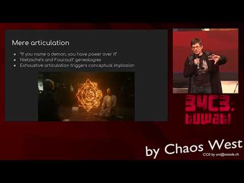 34C3 ChaosWest -  Hacking Worldviews / Hacking Abstractions
