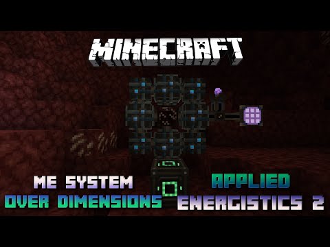 ME System over dimensions 📀 Minecraft Applied Energistics Tutorial 1.16.5 📀 Deutsch / German 📀