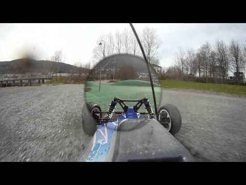 RC Car Kyosho Lazer ZX5. Gopro action cam.