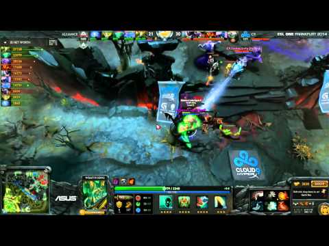 [ONCE YOU GO RAT] ESL One Frankfurt - Quarterfinals - Cloud 9 vs Alliance - Map 2