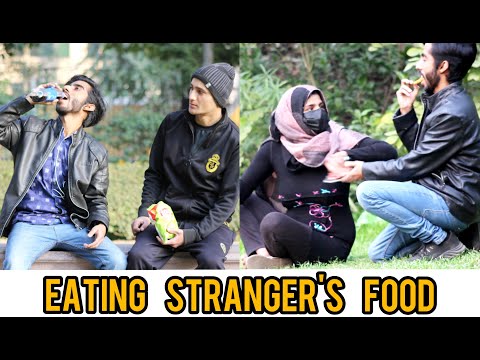 EATING STRANGERS FOOD PRANK IN PAKISTAN | LAHORE RECORDS