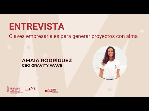 Entrevista a Amaia Rodr�guez, CEO de Gravity Wave | Presentaci�n LLAMP AMES 2022