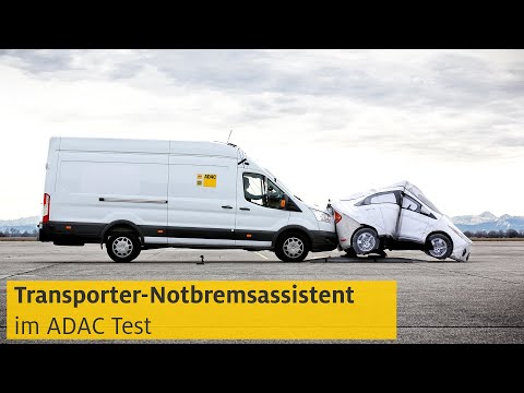 ADAC: Autonome Notbremse (AEB) bei Transportern ADAC: Autonome Notbremse (AEB) bei Transportern