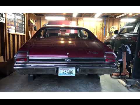 Factory SBC Roller 383 with Edelbrock Rollin Thunder Cam Holley Sniper in SS Chevelle