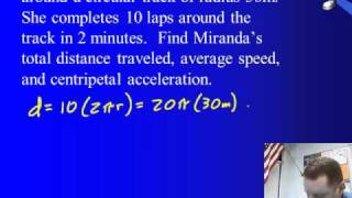 High School Physics - Circular Speed