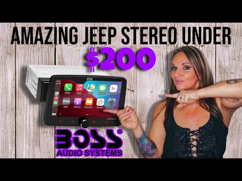 Do NOT Buy The Stinger or Alpine Stereo For Your Jeep Wrangler Until You See The BOSS BVCP9700A-CFL!