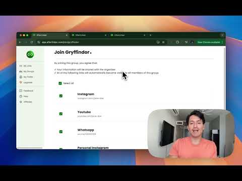 Afterlinker video preview