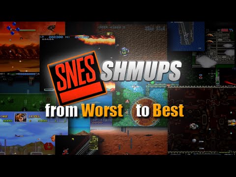 SNES SHMUPS: From Worst to Best  |  (North America releases)