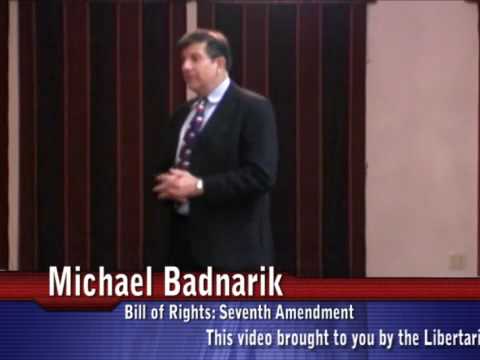 7th Amendment - Michael Badnarik Bill of Rights Class