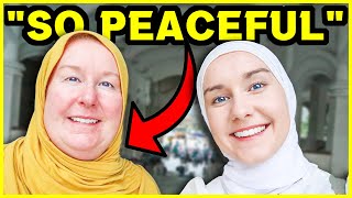 I TOOK MOM TO THE MOSQUE FOR THE FIRST TIME 🥺�