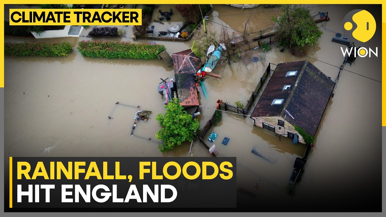 England Floods: Record Flood Levels Hit Southwest England After Weeks of Heavy Rain | WION