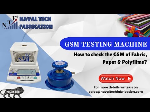 Fabric GSM  Tester