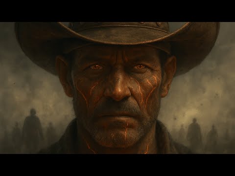 Fire in the Blood (Dark Country Music) Lyric Visualizer