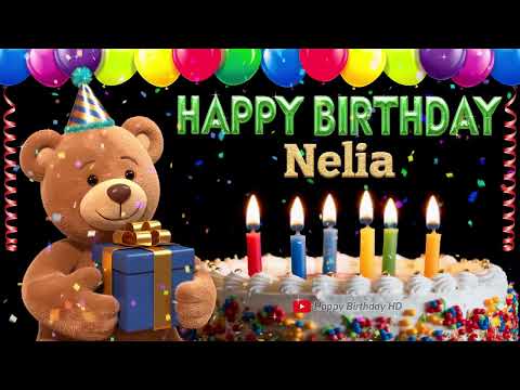Nelia Happy birthday To You - Happy Birthday song name Nelia 🎁 🎂