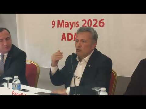 Prof. Dr. Soner Yıldırım, Adana'da Cumhuriyet'in İkinci Yüzyılında Eğitim ve Bilim Panelinde Konuştu