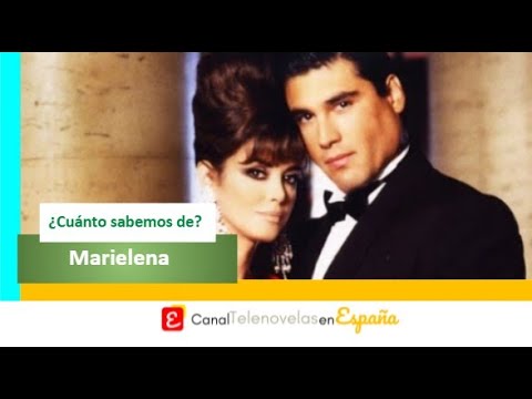 Lucía Méndez y Eduardo Yañez protagonizaron en 1992 la telenovela 'Marielena'