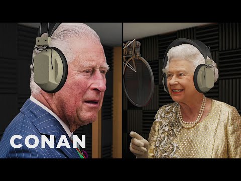 クイーン＆チャールズ皇太子、ハリー＆メーガンのオプラ・インタビューに反応 - CONAN on TBS (The Queen & Prince Charles React To Harry & Meghan's Oprah Interview - CONAN on TBS)