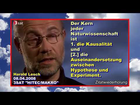 Fundstück #015: Harald Lesch: "Die Naturwissenschaft wird zur Esoterik" [3SAT, 2008]