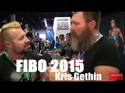 FIBO 2015, KARACHO-Sports: Kris Gethin, Bodybuilding.com