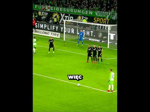 RZUT WOLNY KTÓRY ZŁAMAŁ PRAWA FIZYKI! ⚽️ #piłkanożna