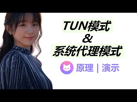tun模式&系统代理模式演示、原理 | 科学上网 | Clash Verge | 翻墙 | 流量转发