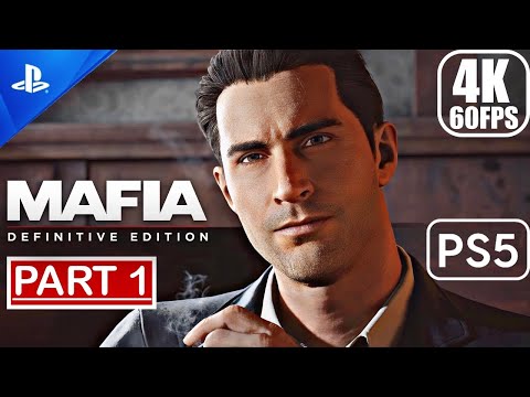 Mafia Definitive Edition PS5 - Gameplay Walkthrough (60FPS 4K) Part 1 No Commentary
