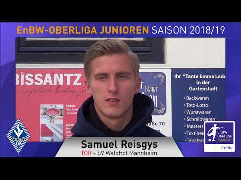 EnBW-Oberliga - SV Waldhof Mannheim - Samuel Reisgys
