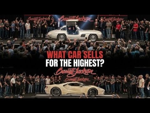 Super Saturday CHAOS at Barrett Jackson – Million-Dollar Madness & Ford GT Prototype!