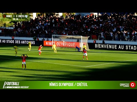 Résumé du match Nîmes Olympique contre Créteil le 4 octobre