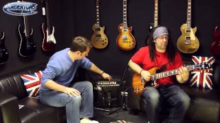 Video thumbnail for Laney Tony Iommi 15w Guitar Amp TI15-112 - World Exclusive Chappers Demo by Rob Chapman